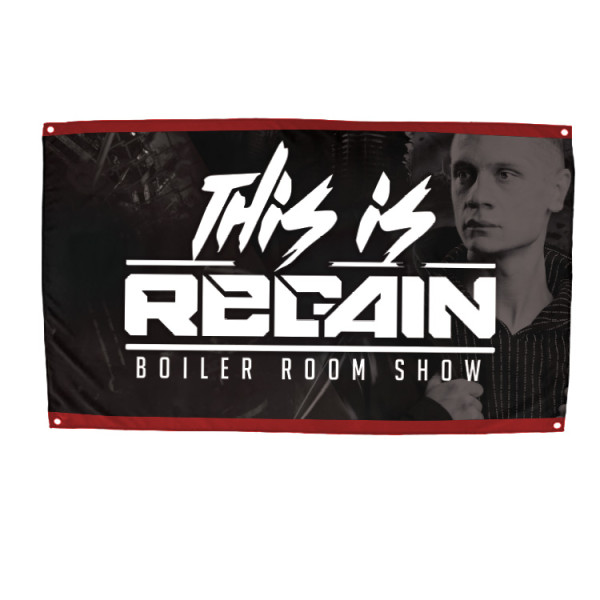 This is Regain - Boiler Room Show Large Flag 