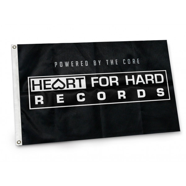 Heart for Hard "Powered By The Core" flag